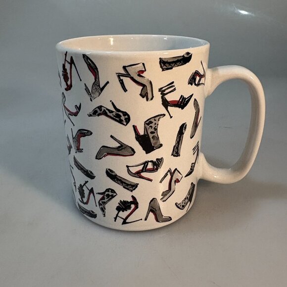 Bonnie Marcus High Heels Shoes Strappy Sandals Ceramic Mug 12 oz - Picture 4 of 7